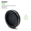 EASYEAH 1-1/4 in Rubber Grommets for Wiring,1 in ID, Double-Sided