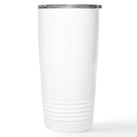 CafePress I Just Want To Sip Bourbon Smoke Cigar Smokin Mugs 20 oz. Insulated Stainless Steel Coffee Tumbler