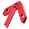 45/90 Degree Center Finder Scriber Aluminum Alloy Line Gauge Woodworking