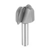 SpeTool 1/4" Shank Bowl & Tray Router Bit 3/4 Cutting