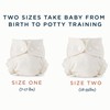 Esembly Cloth Diaper Inner - Organic Cotton Fitted Diaper- Soft,