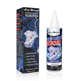 Heat Transfer Vinyl Remover for Fabrics, Rapid Remover Adhesive Remover, Powerful Residue Remover-125 ML