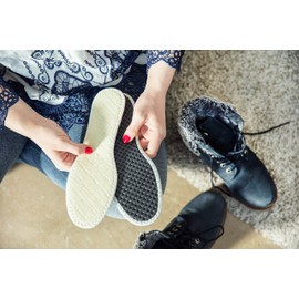 Wool and Alu Winter Shoe Insole, Set of 3 Pairs, Insulating and Odour Busting Shoe Inserts For Men and Women’s Boots and Shoes, Kaps Alu Tech Insoles, Warm and Comfy, 3 Pair Pack (39 EUR / 6 UK Women)