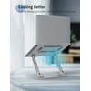 SOUNDANCE Laptop Stand for Desk with Stable Heavy Base, Adjustable