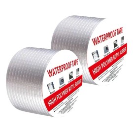 Cinta Impermeable Aluminio 10CMx10M Sellado Fugas Agua Resistente