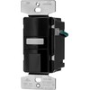Eaton VS310U-BK-K Motion-Activated Vacancy Sensor Wall Switch, Black