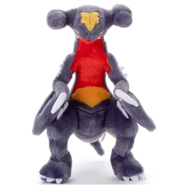 TAKARATOMY A.R.T.S Pokémon: I Choose You! Plush Toy, Garchomp, Height Approx. 11.0 inches (28 cm)