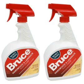 Bruce Laminate And Hardwood Floor Cleaner 32 oz Each ( Pack Of 2 ) (Packaging May Vary)