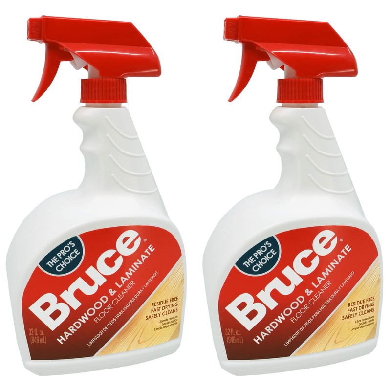 Bruce Laminate And Hardwood Floor Cleaner 32 oz Each (