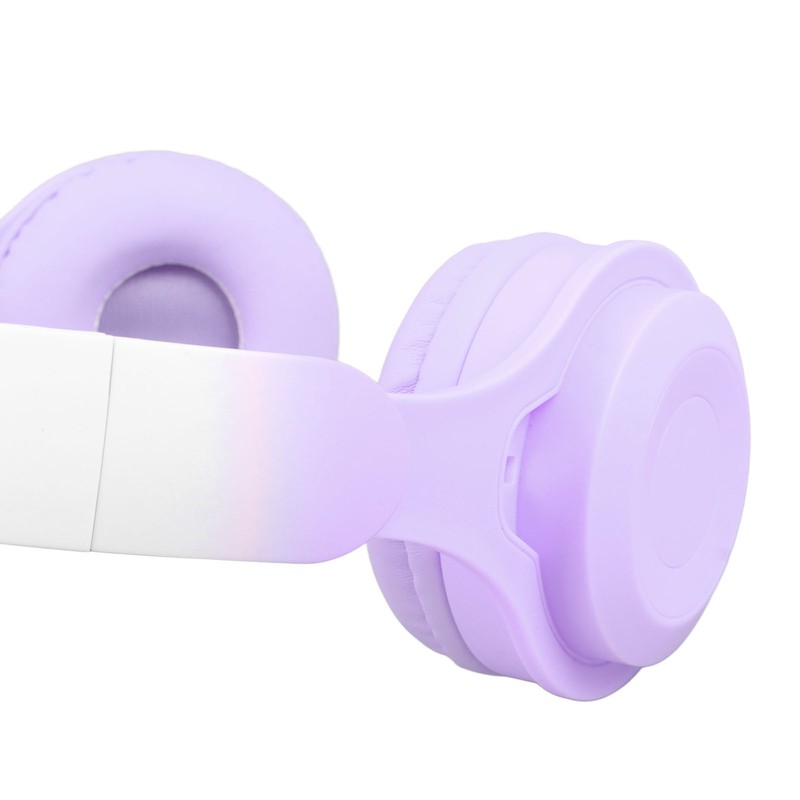 Rabbit Ear Headsets LED Light Headphones Cute Lightweight Adjustable Headband