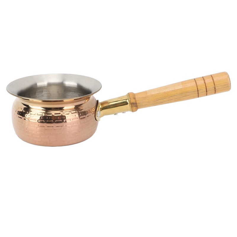 Stainless Steel Butter Warmer Small Saucepan Multifunction Butter Melting Pot