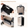 OrgaWise Clear Luggage Cover, For Suitcase Tsa Approved Transparent TPU