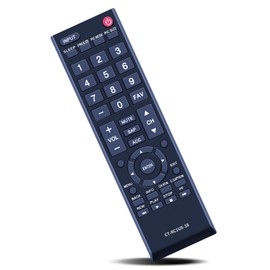 ZWP CT-RC1US-18 CTRC1US18 Replaced Remote Control Compatible for Toshiba LED LCD TV HDTV 55L510U18 32L220U19 49L510U18 32L310U20 32L310U18