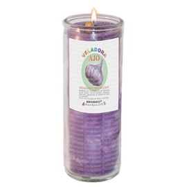 VELADORA DE AJO | PROTECCIÓN, LIMPIEZA ENERGÉTICA, NEGOCIOS, ABUNDANCIA, DESALOJO, VELA AROMÁTICA DE INTENCIÓN