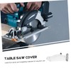 TEHAUX Table Saw Dust Hood Transparent Protective Shield for Woodworking