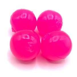 BNR Tackle Soft Beads 25mm 4 Pack - Molted Red
