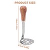 2 Pcs Bear Paw Potato Masher, Stainless Steel Potato Ricer
