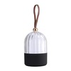 Lunari-2253-4-Portable LED Camping Lantern, USB Rechargeable, Emergency Light with Leather