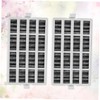 jojofuny 2sets Fridge Air Purifier Odor Carbon Filtration Easy Install