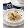Kanwone Porcelain Dessert Salad Plate - 8 Inch, White, Microwave