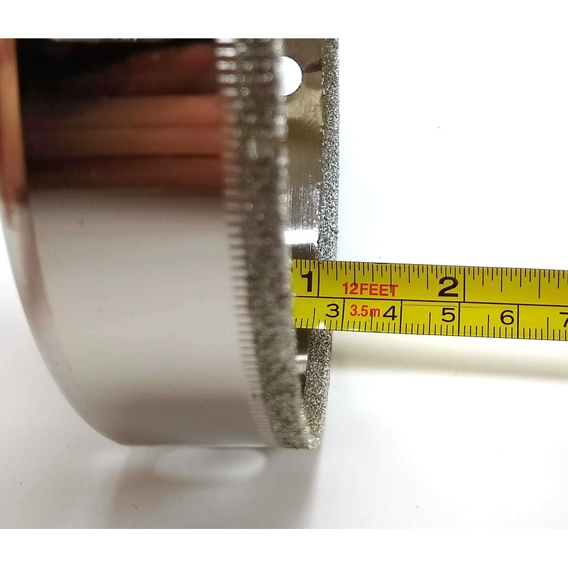 Drilax 4-3/4 inch Diamond Hole Saw Drill Bit Ceramic Porcelain