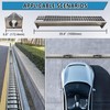 Stainless Steel Channel Drain 39.4"×6.8"×5.1" Durable Trench Drain System with