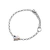White Clover MEMBR301 Cremation Bracelet, Fits Up to 5.9 -