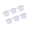 Partuto 6pcs Cycling Handlebar Bar Rubber End Plugs Caps Locking