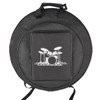 Tosnail 22" Cymbal Gig Bag with Carry Handle, Durable Shoulder
