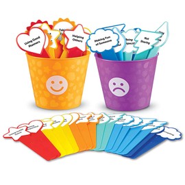 Learning Resources LER6734 Good Behaviour Buckets, Social Emotional, Preschool Toy, Ages 3+, 4.8 x 4.7 x 7.2 inches
