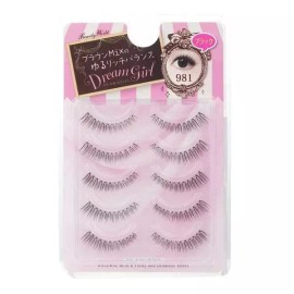 Beauty World 뷰티 월드 드림걸 나일론 아이래쉬 - 981 블랙 259373 Beauty World Dreamgirl Nylon Eyelash - 981 Black 259373