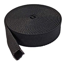 Electriduct 1.75" Nylon Protective Hose Sleeve - 10 Feet - Black