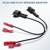 Fiegromech Car Speaker Wiring Harness Adapter Compatible with Ford Escape