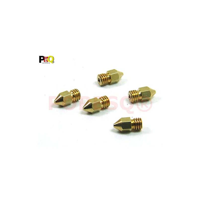 POPESQ® #A4902 3D Printer Nozzle 0.6 mm MK8 1.75 mm