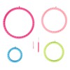 Round Knitting Looms Set Multipurpose DIY Knitting Loom Tool Kit