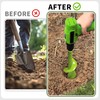 TCBWFY 4"x12" Auger Drill Bit for Planting and Digging Holes,