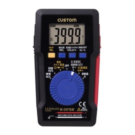 CUSTOM M-09FBM Digital Multimeter with Magnetic Back and Back Light