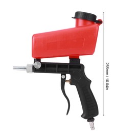 Máquina de Chorro de Neumática Mini Pistola de Chorro de Industrial Pistola Pulverizadora de Chorro de Neumática para Varios Rincones Muertos de Metal Ligeros