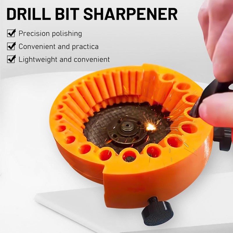 Drill Bit Sharpener,Power Drill Grinding Attachment,Old Drill Bit Grinder,Precision Grinding