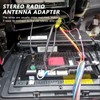 JRSHOME Upgraded Radio Wire Harness + Antenna Adapter Replacement for