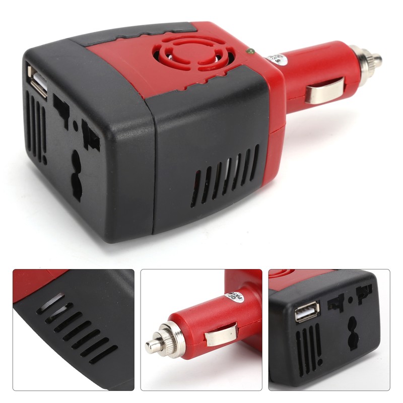 Power Inverter 150W Car Inverter Trolley DC to AC 220V