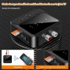 Bluetooth 5.3 Transmisor Receptor Audio Stereo Adaptador,admite Salida De Audio