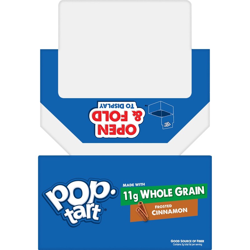 Pop-Tarts Toaster Pastries, Made with Whole Grain, School Lunch, Frosted