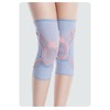 1 Pair Knee Brace Thickened Pads Breathable Mesh Silicone Spring