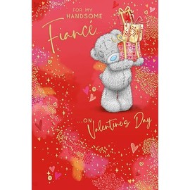 Me To You Bear Handsome Fiancé Valentine's Day Card