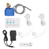 Fafeicy AC100-240V Water Leak Sensor, 1-Valve 2-Way Sensor, House Leak
