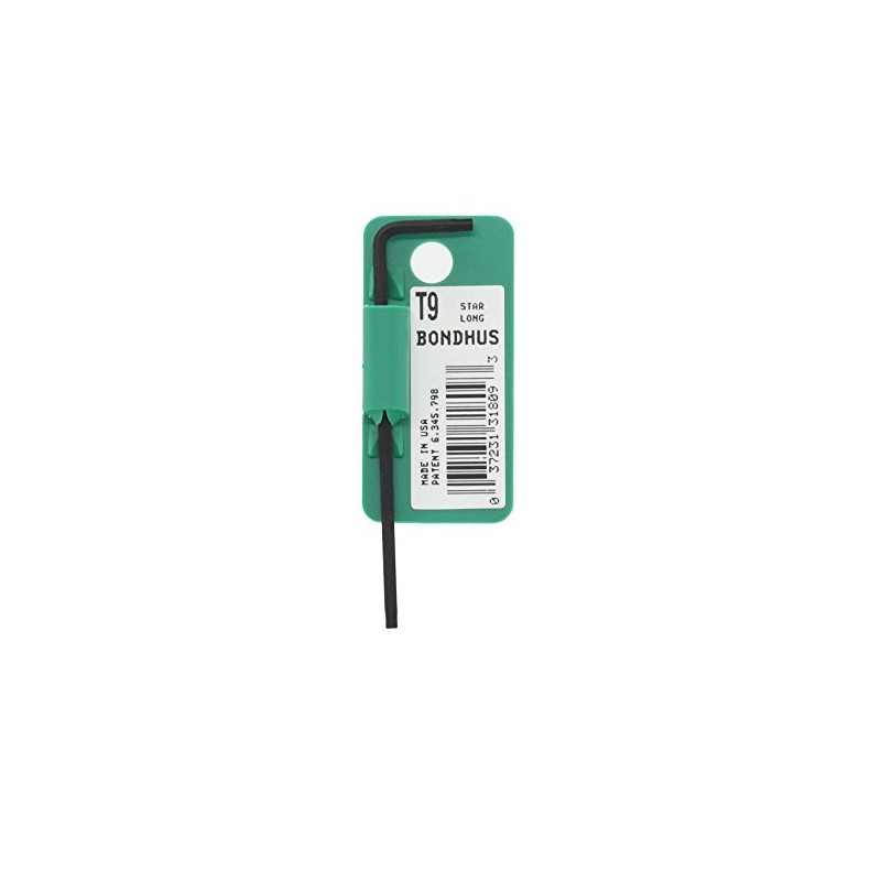 BONDHUS TL9 No.31809 Torx® L-Wrench Long T9 [Short Hand: 0.7