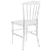 Flash Furniture Flash Elegance Napoleon Stacking Chair In Crystal Ice