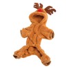 Reindeer Dog Hoodie Interesting Soft Warm Dogs Winter Pajamas for