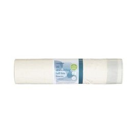 20 Lakeland Drawstring Tall Bin Liners 50L